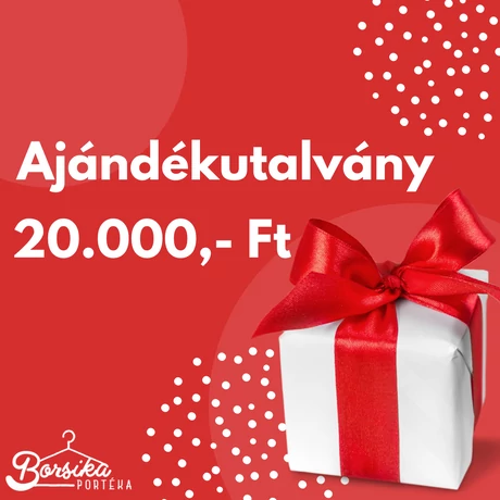 20.000 forint értékű ajándékutalvány