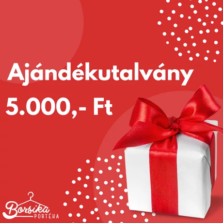 5.000 forint értékű ajándékutalvány